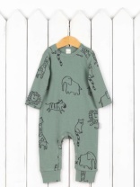 Комбинезон для мальчика Baby Boom К383/3-К Сафари на шалфее я736