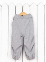 Брюки для мальчика Baby Boom П133/1-Ф Серый меланж Б120
