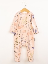 Комбез на стопе для девочки Baby Boom К270/10013-И(Н) Птички на розовом Комбез на стопе для девочки Baby Boom К270/10013-И(Н) Птички на розовом