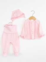 Комплект для девочки Baby Boom КН162/2-И Розовый я737 Комплект для девочки Baby Boom КН162/2-И Розовый я737