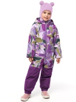 Комбинезон утеплённый для девочки NIKASTYLE 8м1225 Цикламен брусника Комбинезон утеплённый для девочки NIKASTYLE 8м1225 Цикламен брусника