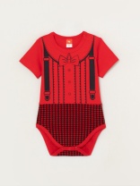 Полукомбинезон для мальчика CWNB 40030-26 Красный