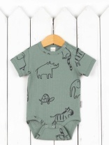 Боди для мальчика Baby Boom Б98/10-К Сафари на шалфее я736