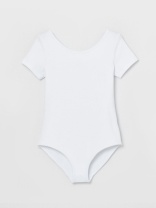 Купальник гимнастический для девочки CAJG 40021-20 Белый