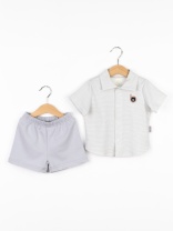 Комплект для мальчика Baby Boom КД600/1 Серый Комплект для мальчика Baby Boom КД600/1 Серый
